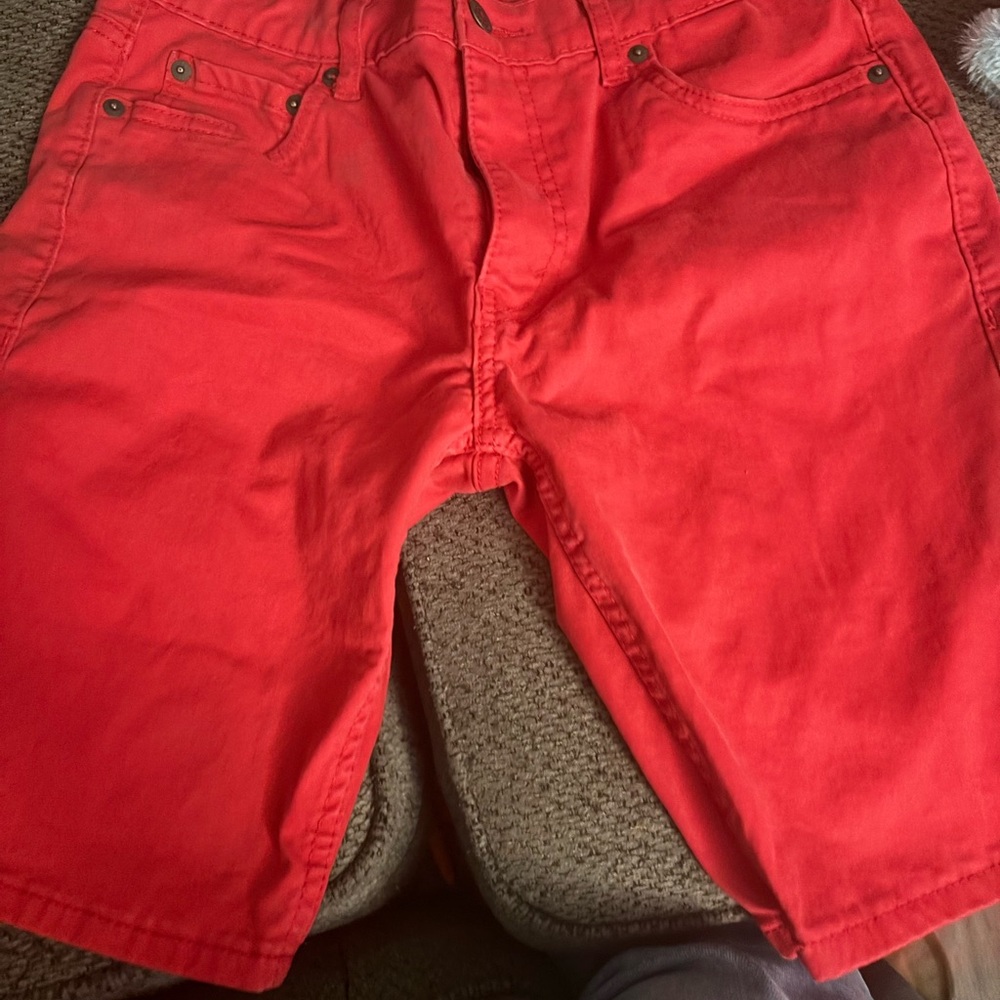 Levi's Kids Red Shorts